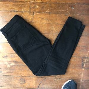 Madewell 28 Black Skinny Jeans - High Rise 9”